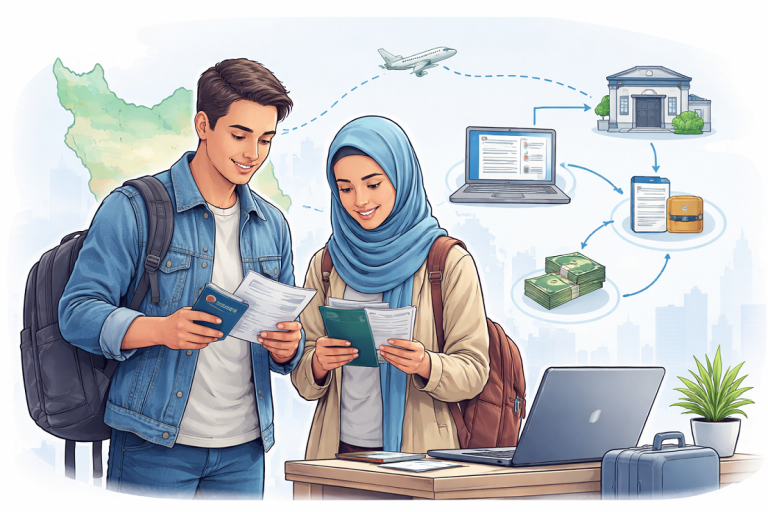 خروج از کشور دانشجویی؛ مسیر قانونی بدون رد شدن درخواست (راهنمای ۱۴۰۴)