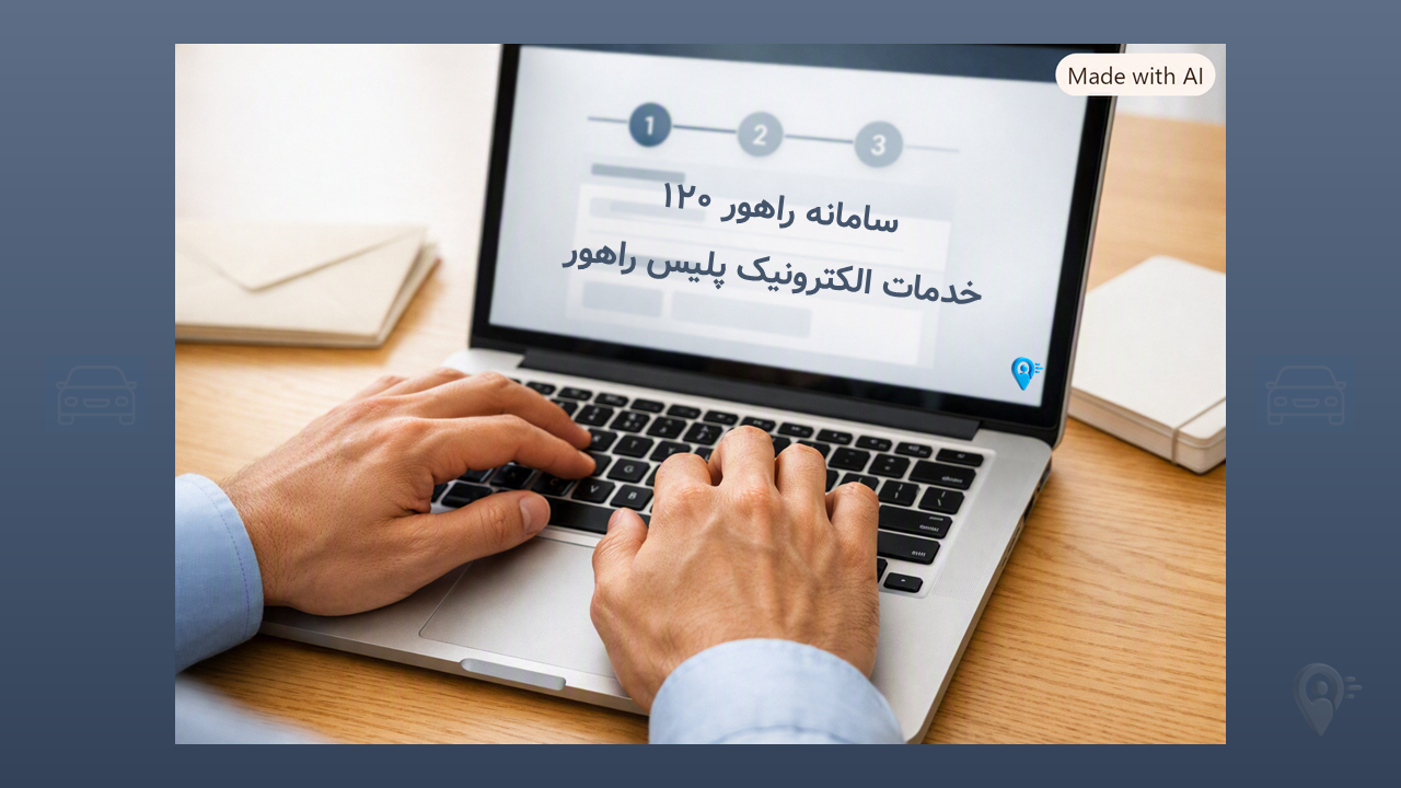 سامانه راهور ۱۲۰ و خدمات الکترونیک پلیس راهور